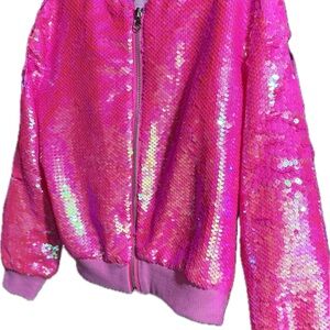 JoJo Siwa Sequin Pink Kids Jacket
